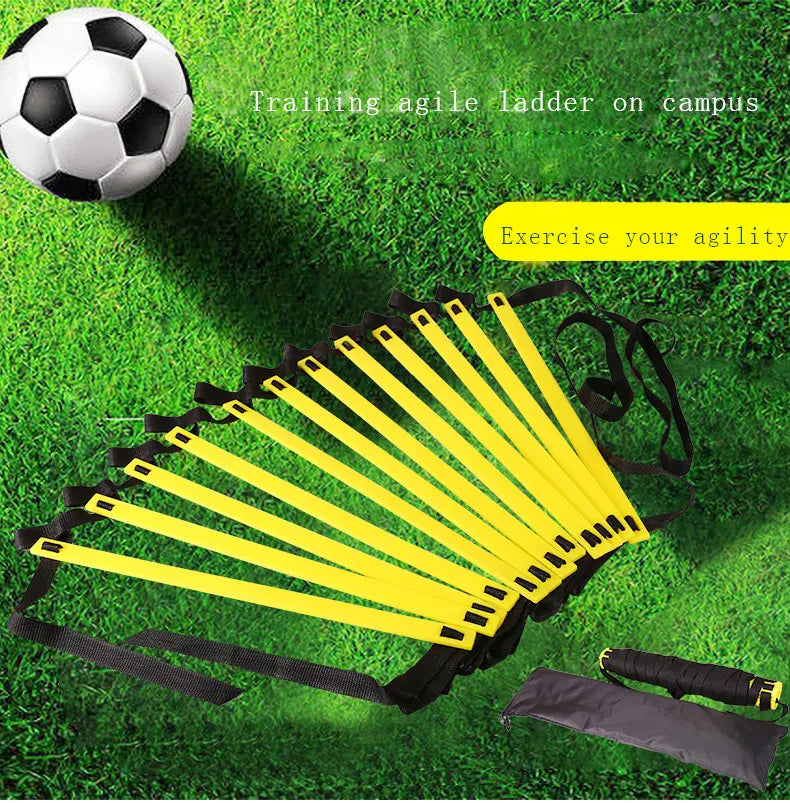 ATPP Speed Agility Ladder — Adjustable Footwork Trainer for Soccer, Football & Fitness (2M–10M)