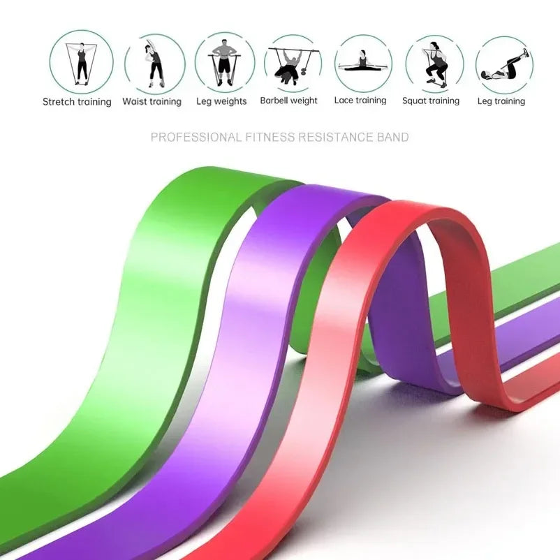 ATPP Heavy-Duty Resistance Band Set — Latex Pull-Up Assist & Full-Body Workout Bands