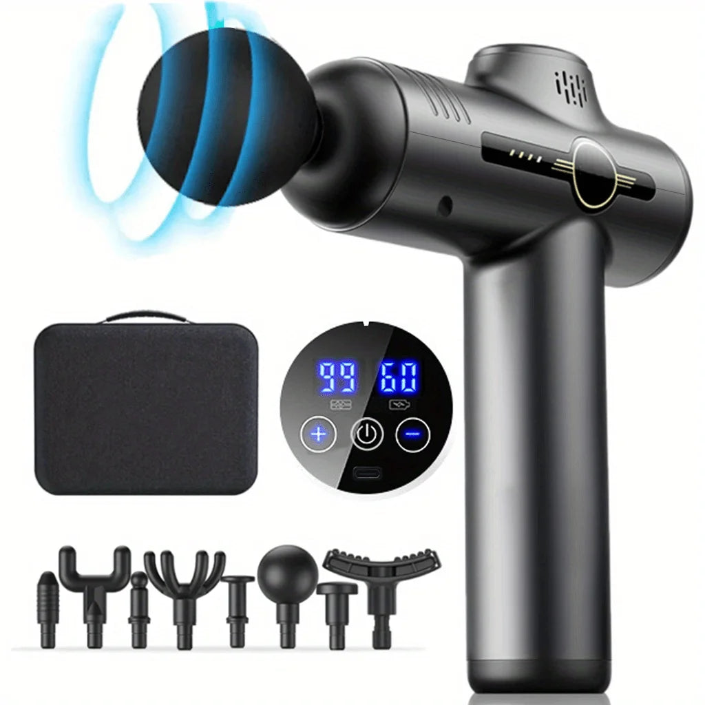 ATPP Pro Muscle Massage Gun — Deep-Tissue Percussion Massager for Recovery, Neck & Back