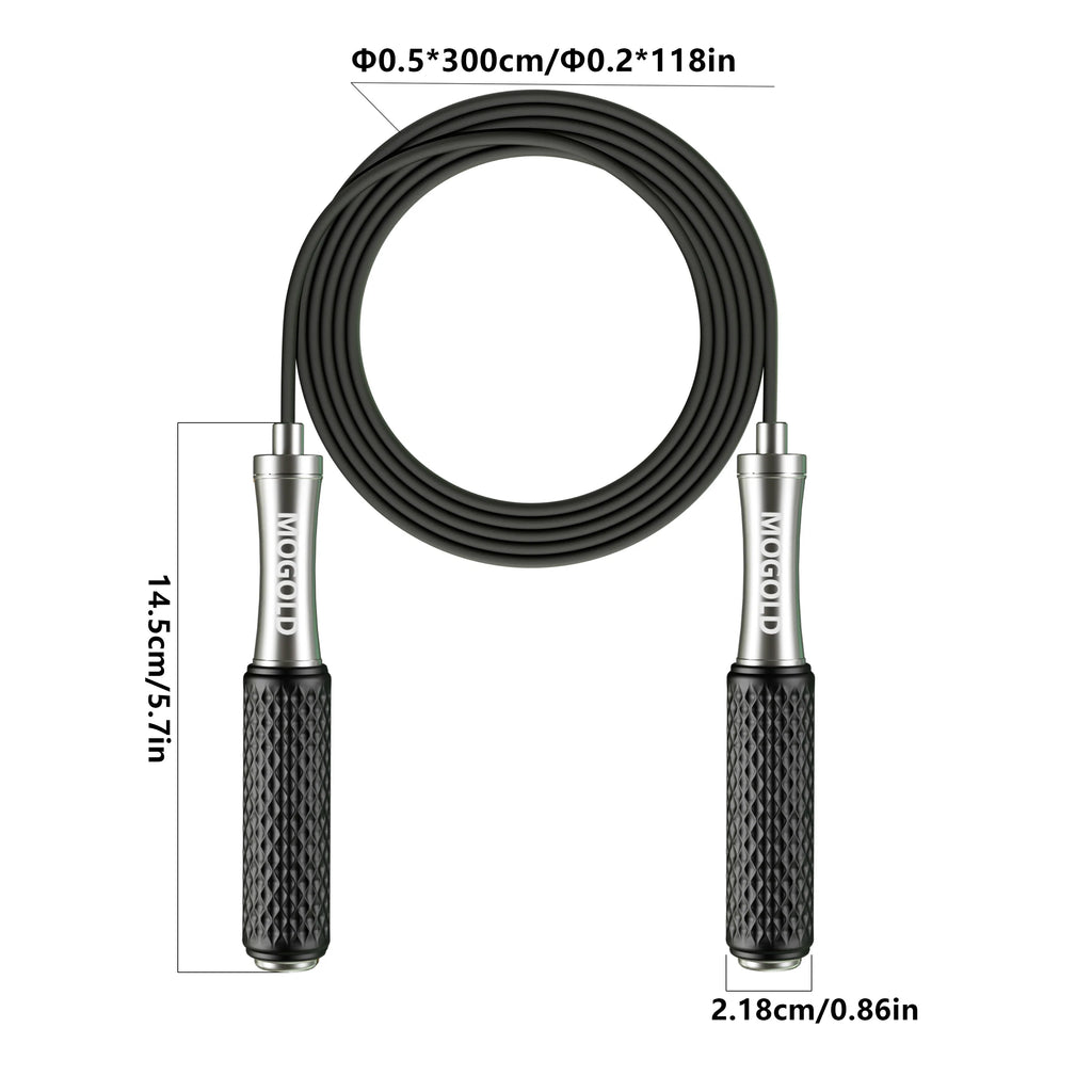 ATPP Speed Jump Rope — Tangle-Free Steel Wire Rope for Cardio, Boxing & Fat-Burning Workouts