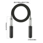 ATPP Speed Jump Rope — Tangle-Free Steel Wire Rope for Cardio, Boxing & Fat-Burning Workouts