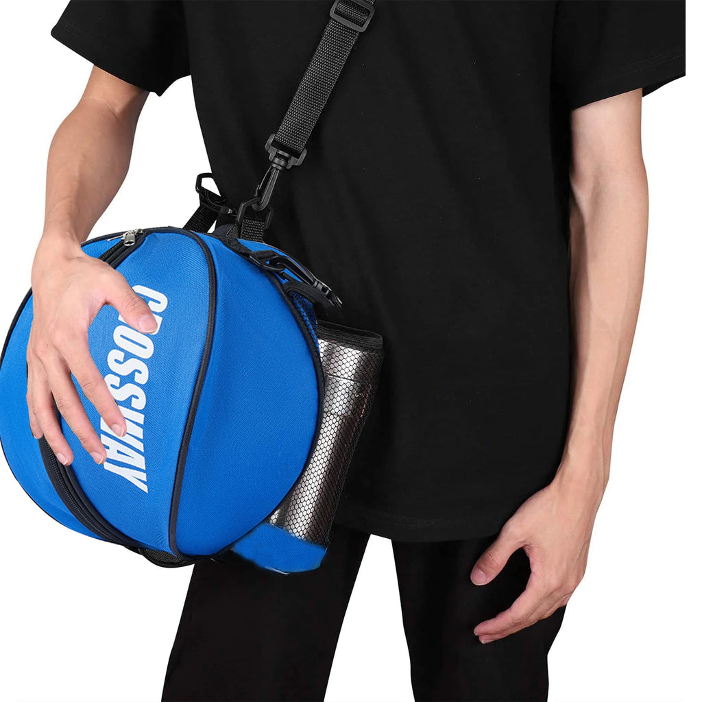 ATPP Sports Ball Bag — Adjustable Shoulder Carry Bag for Soccer, Basketball & Volleyball