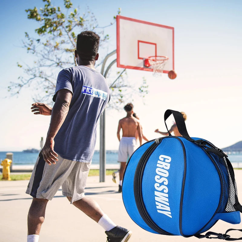 ATPP Sports Ball Bag — Adjustable Shoulder Carry Bag for Soccer, Basketball & Volleyball