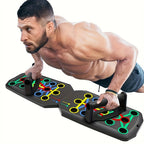 ATPP Adjustable Push-Up Board — Color-Coded Multi-Angle Home & Travel Trainer for Chest, Arms & Shoulders