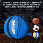 ATPP Sports Ball Bag — Adjustable Shoulder Carry Bag for Soccer, Basketball & Volleyball